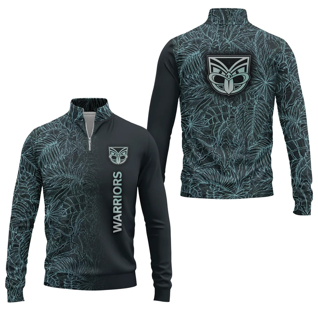 New Zealand Warriors Quarter-zip Pullover SHW008