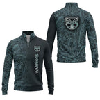 New Zealand Warriors Quarter-zip Pullover SHW008