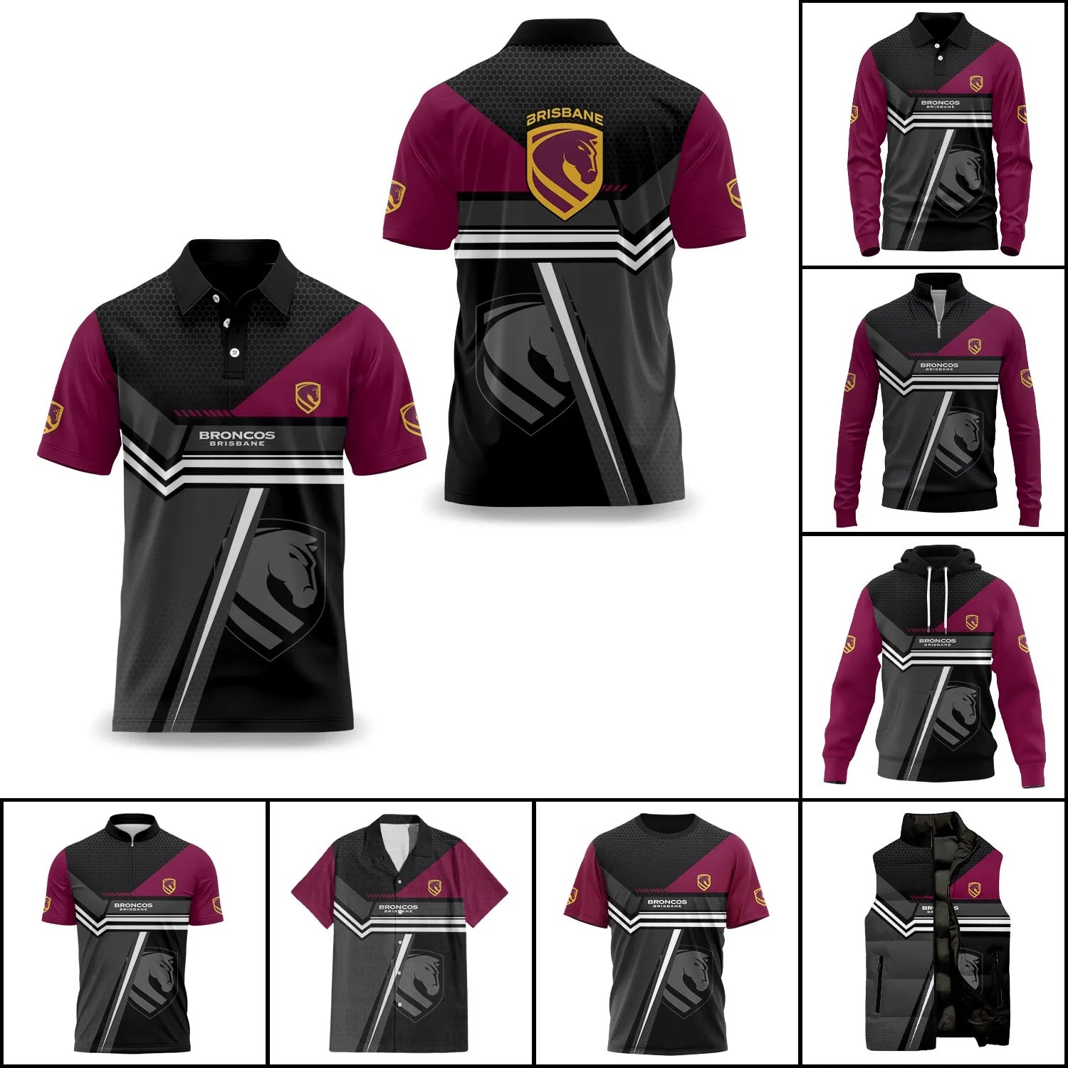 Brisbane Broncos Apparels SC071