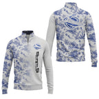 Cronulla-Sutherland Sharks Quarter-zip Pullover SHW009