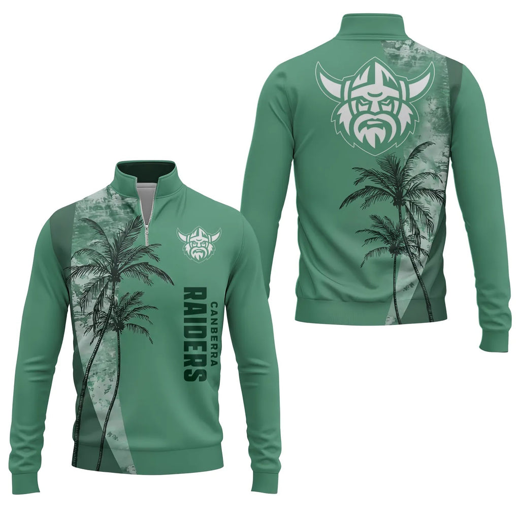 Canberra Raiders Quarter-zip Pullover SHW071