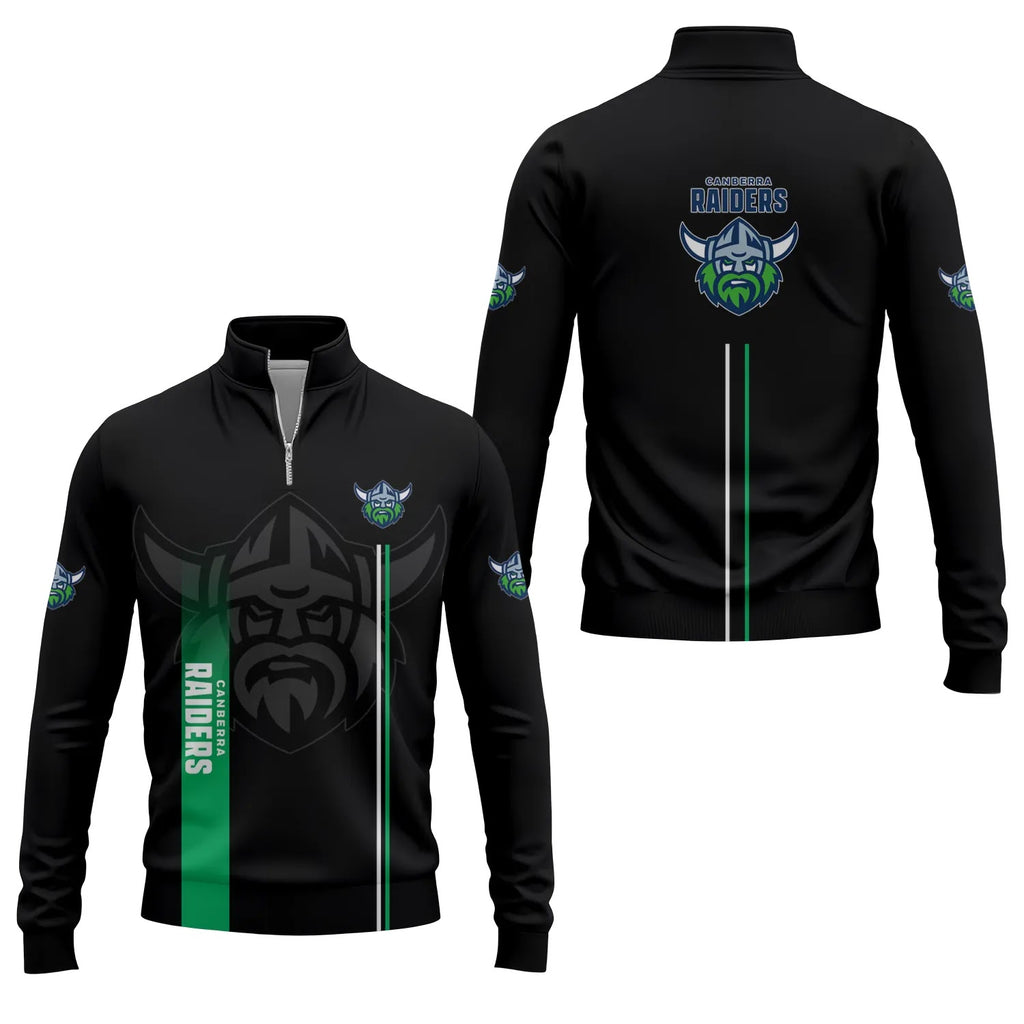 Canberra Raiders Quarter-zip Pullover SC077