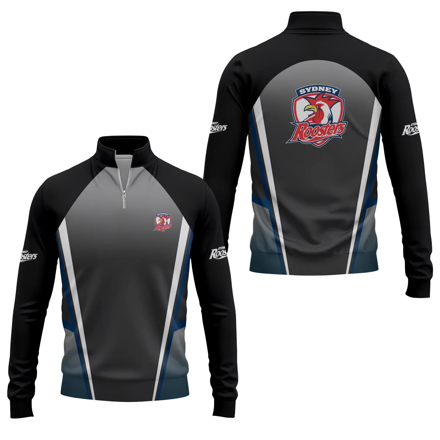 Sydney Roosters Quarter-zip Pullover SC037