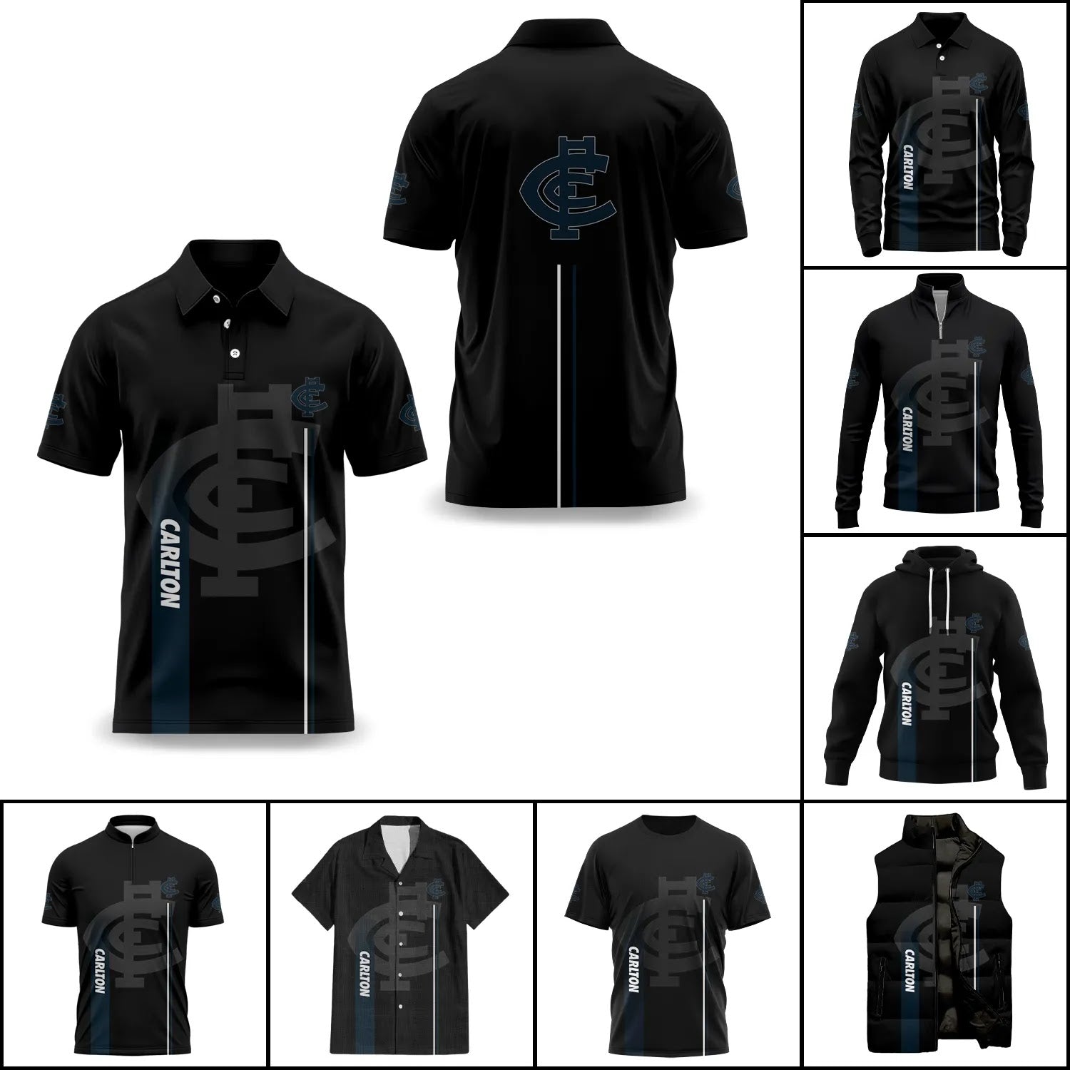 Carlton Blues Apparels SC077
