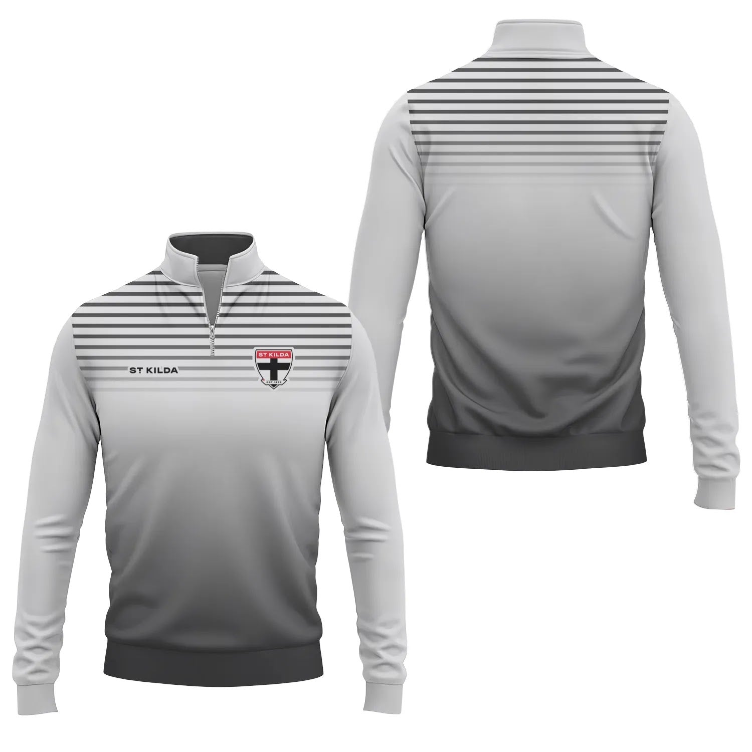 St Kilda Saints Quarter-zip Pullover SC107