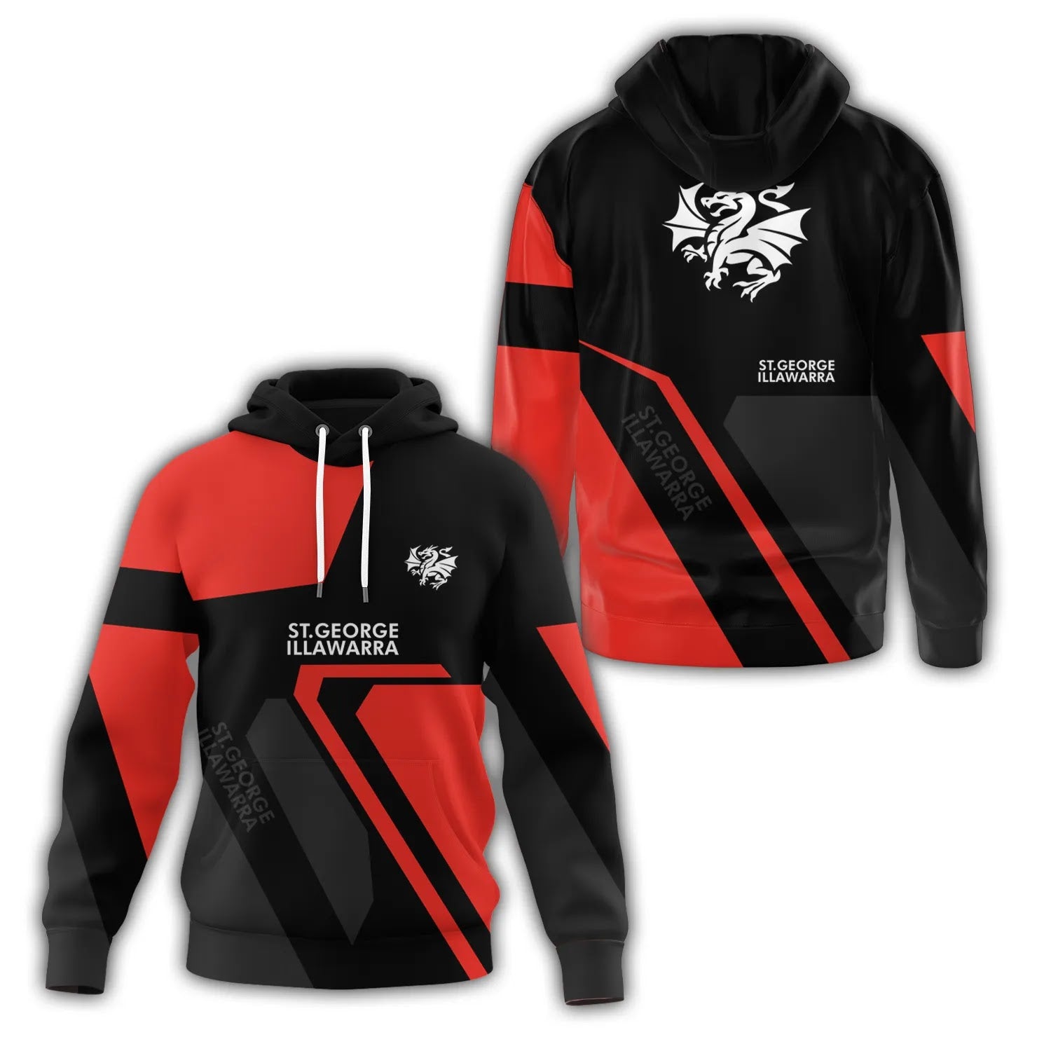 St George Illawarra Dragons Hoodie SC117