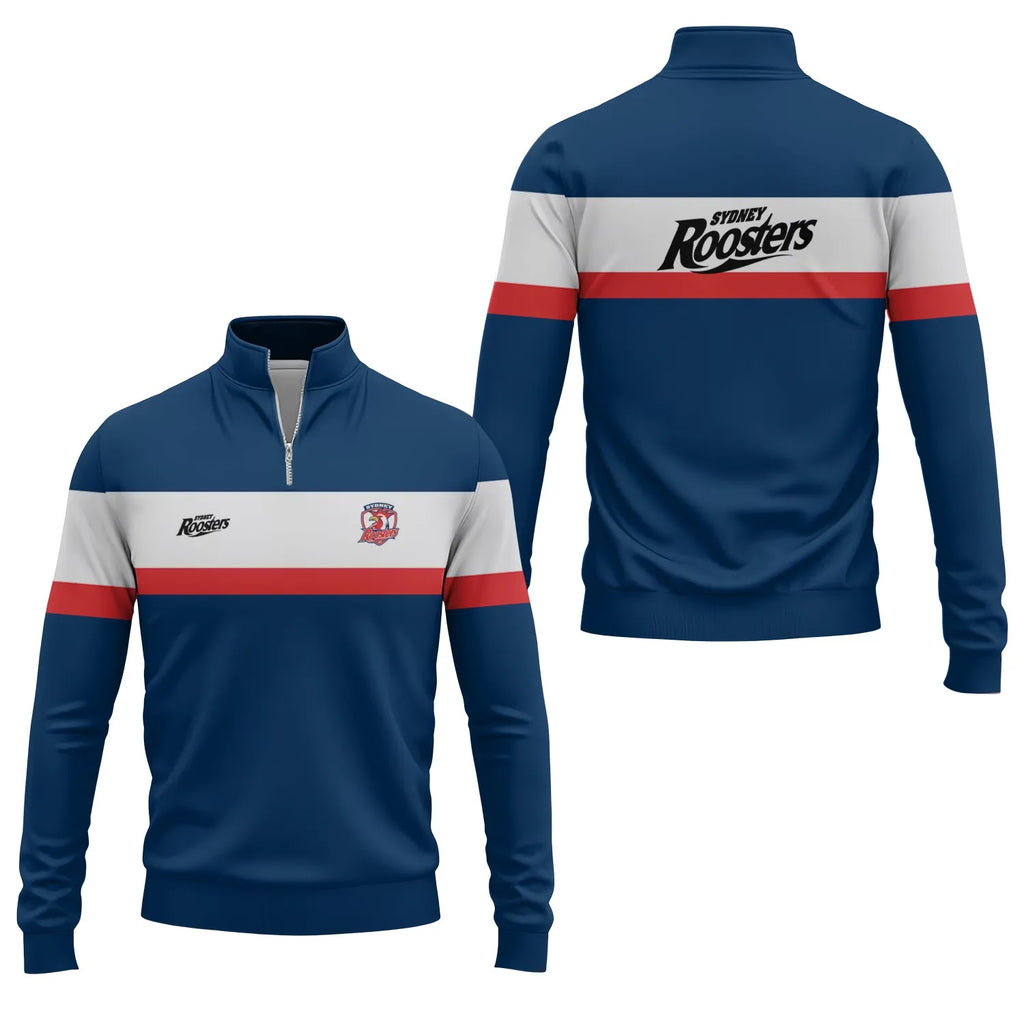 Sydney Roosters Quarter-zip Pullover SC046
