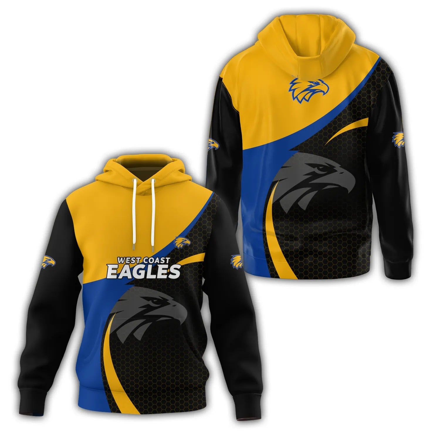 West Coast Eagles Hoodie SC038