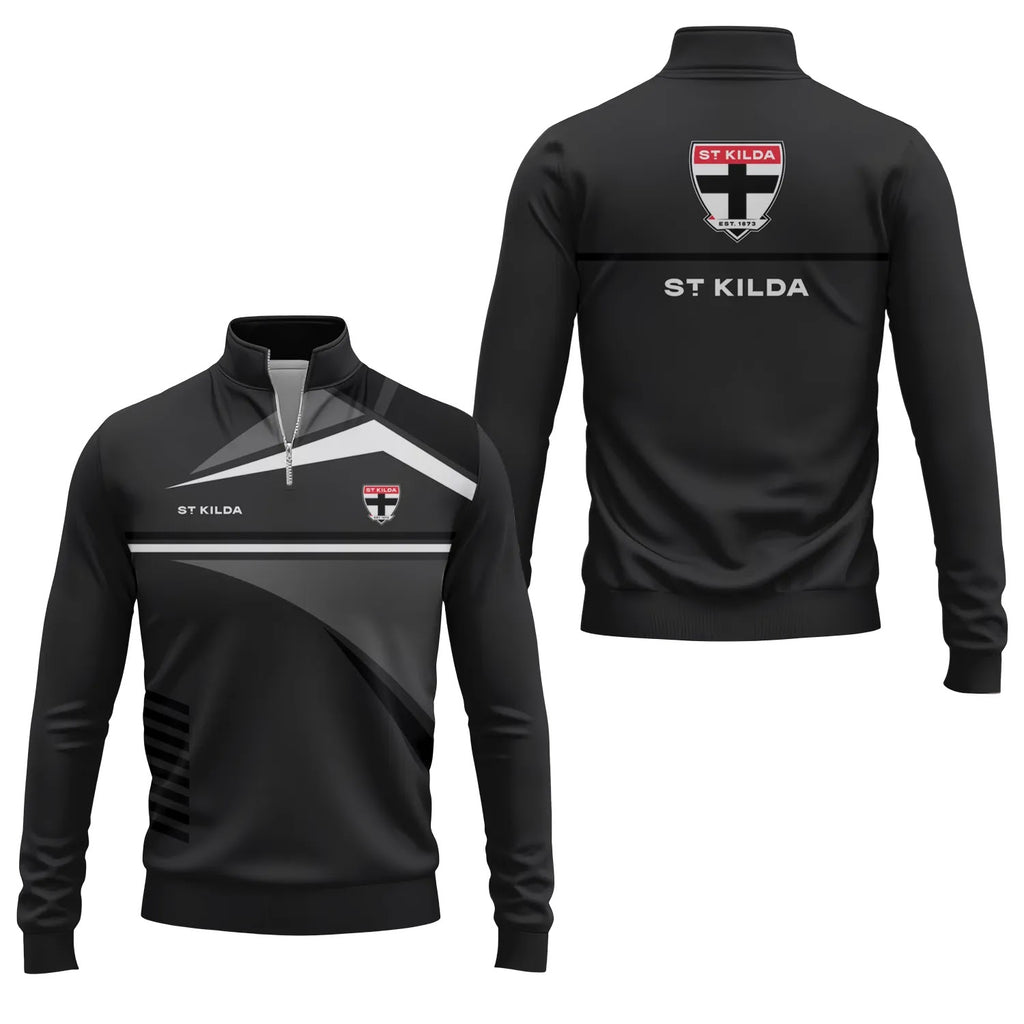 St Kilda Saints Quarter-zip Pullover SC067