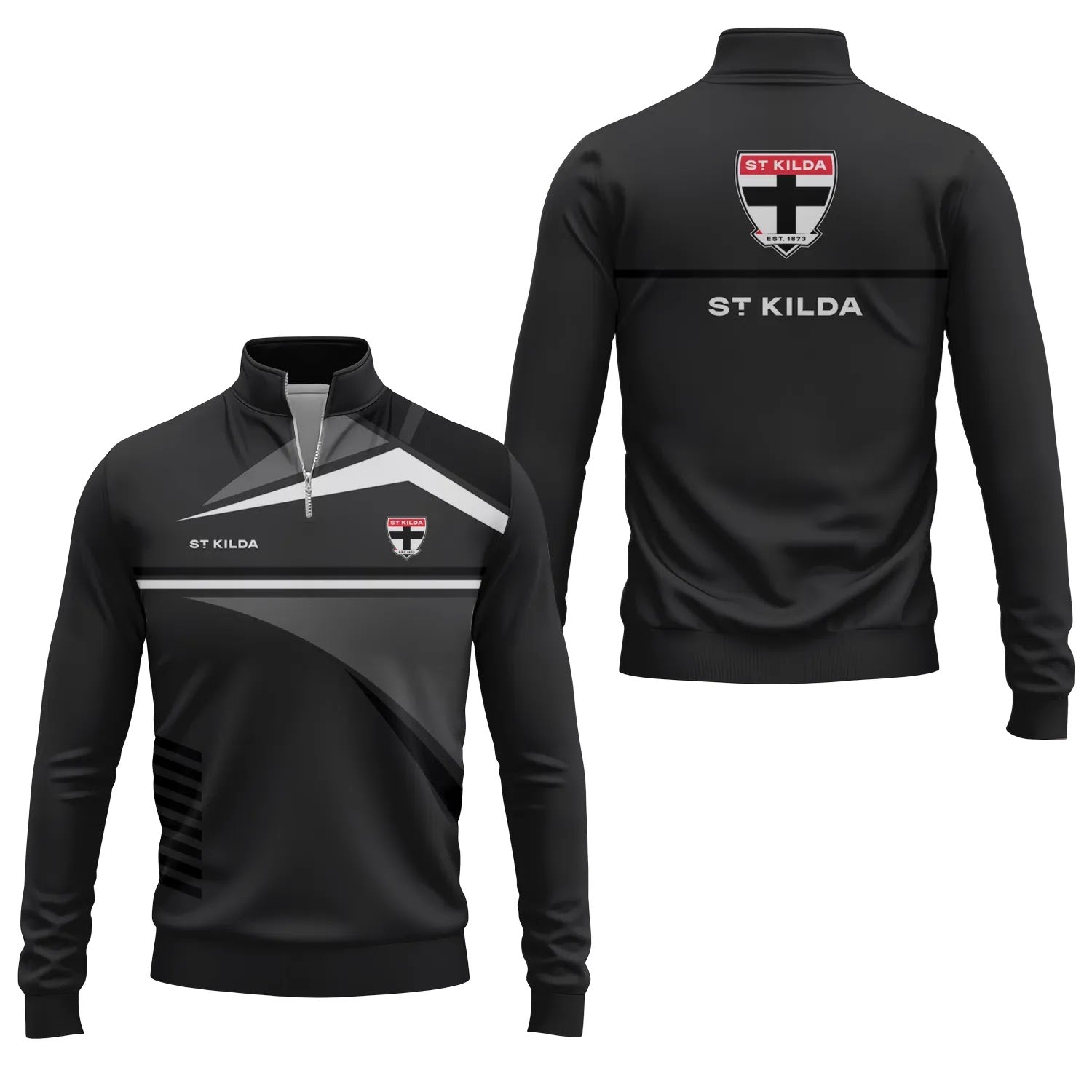 St Kilda Saints Quarter-zip Pullover SC067