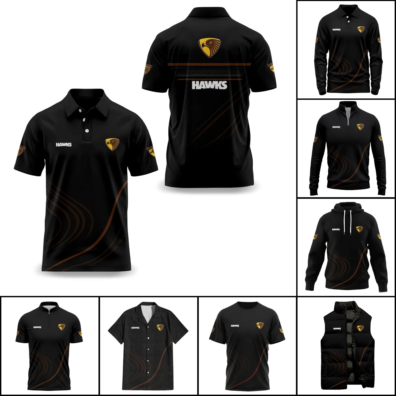 Hawthorn Hawks Apparels SC024