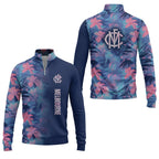 Melbourne Demons Quarter-zip Pullover SHW054
