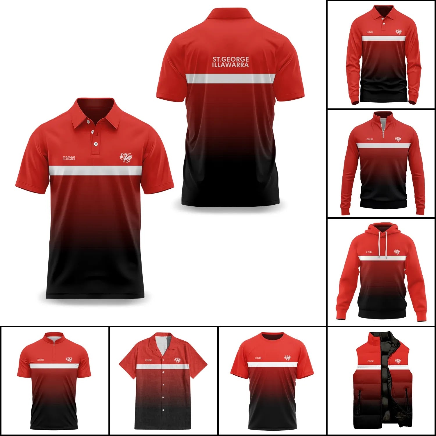 St George Illawarra Dragons Apparels SC050