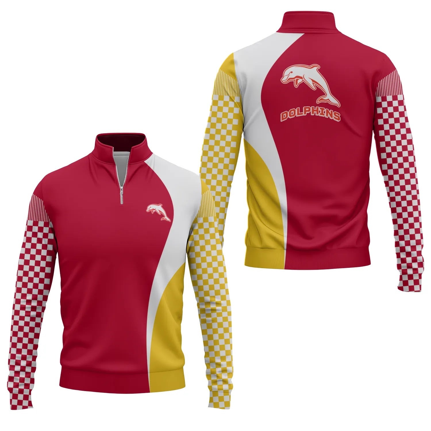 Dolphins Quarter-zip Pullover SC073