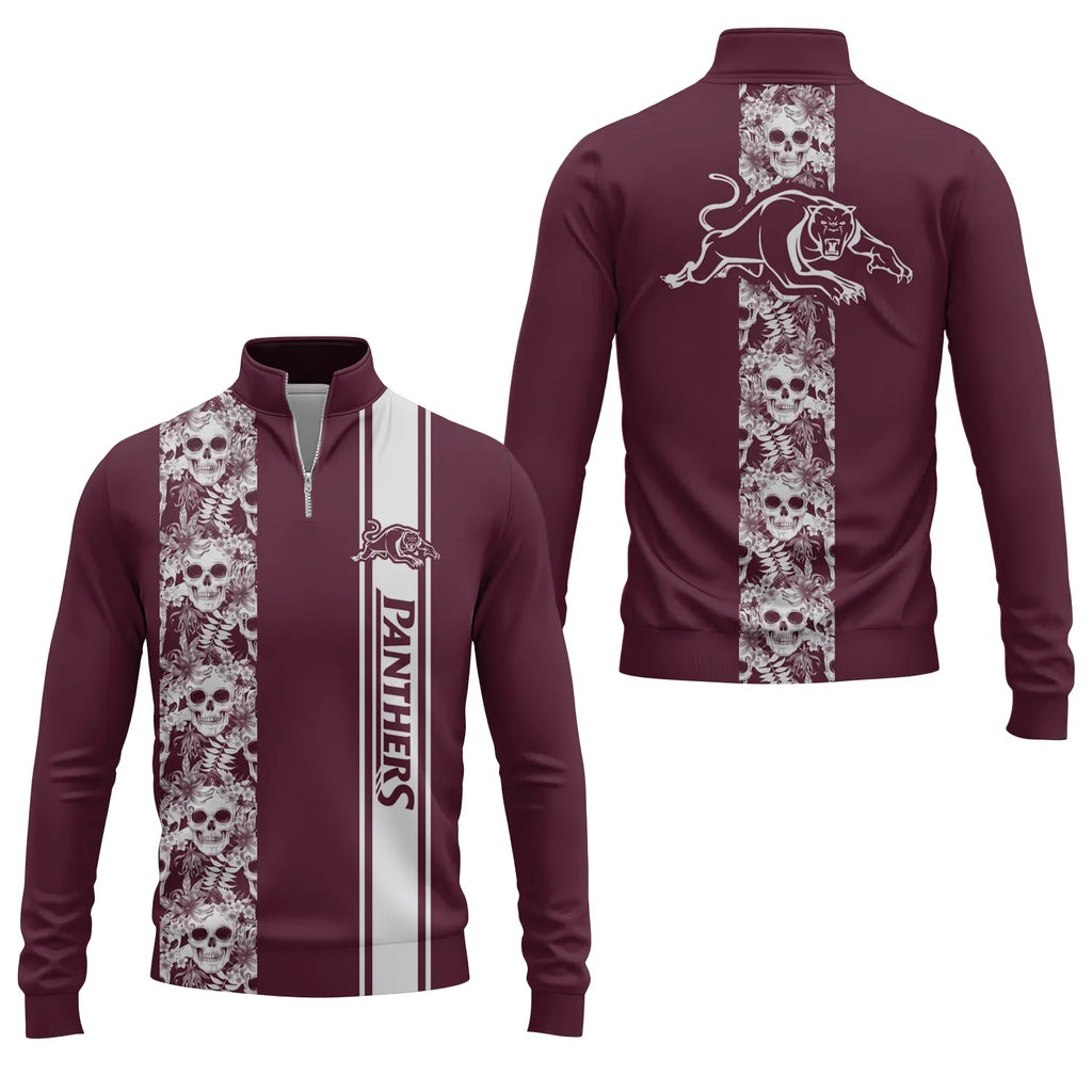 Penrith Panthers Quarter-zip Pullover SHW042
