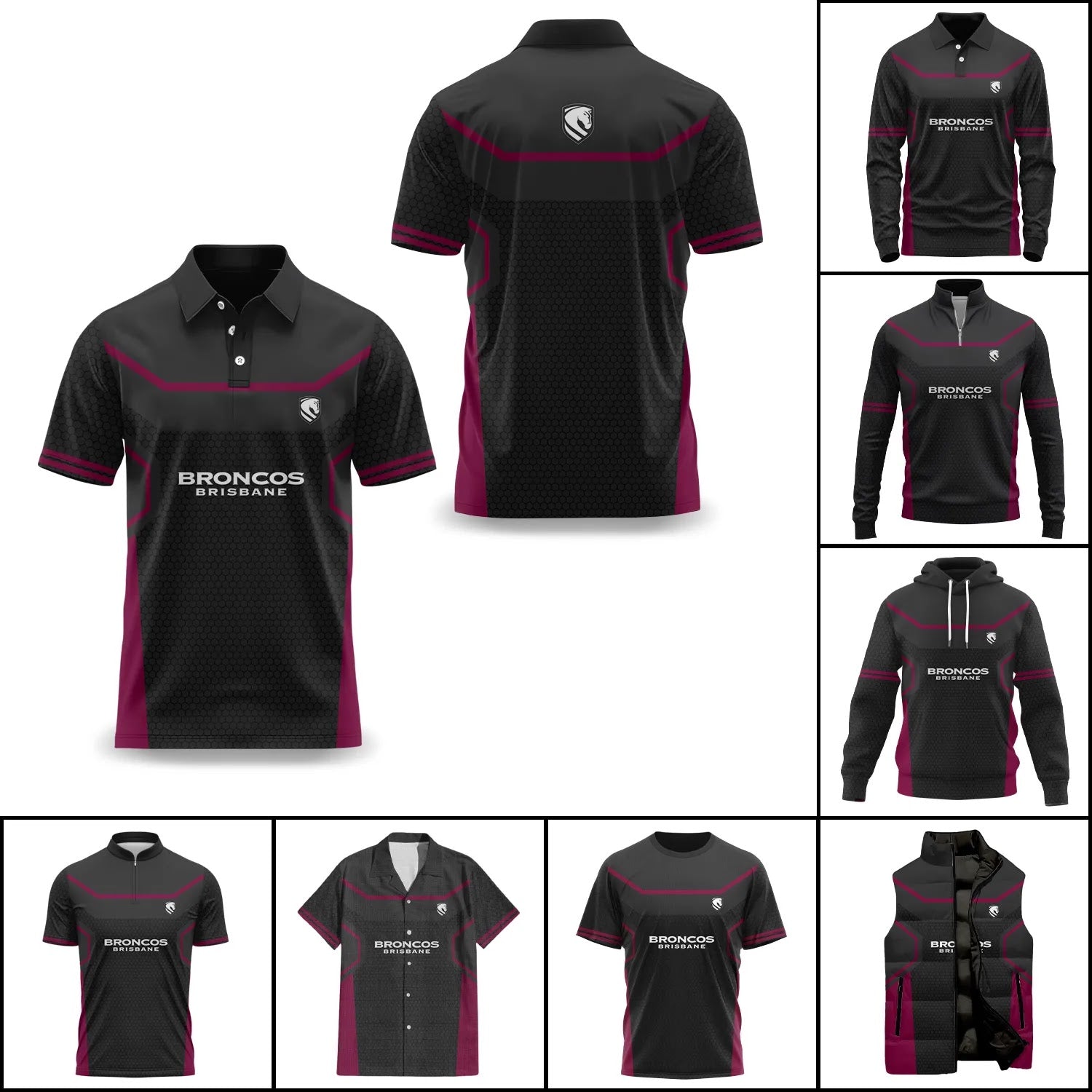 Brisbane Broncos Apparels SC052