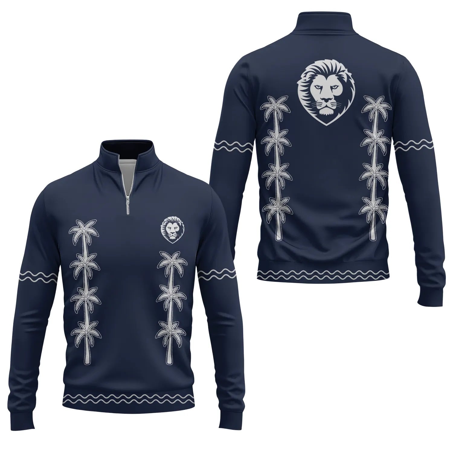 Brisbane Lions Quarter-zip Pullover SHW065
