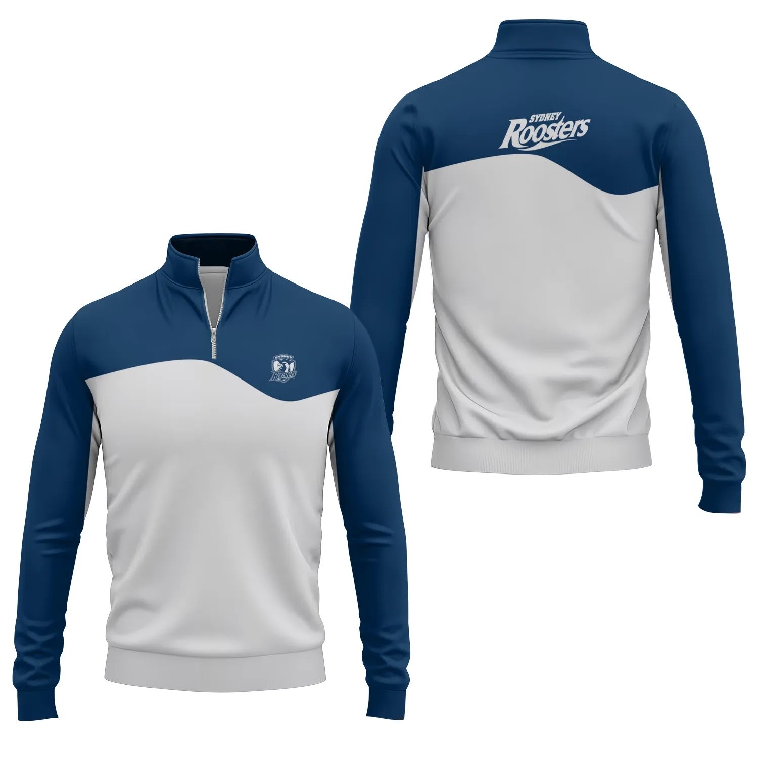 Sydney Roosters Quarter-zip Pullover SC110