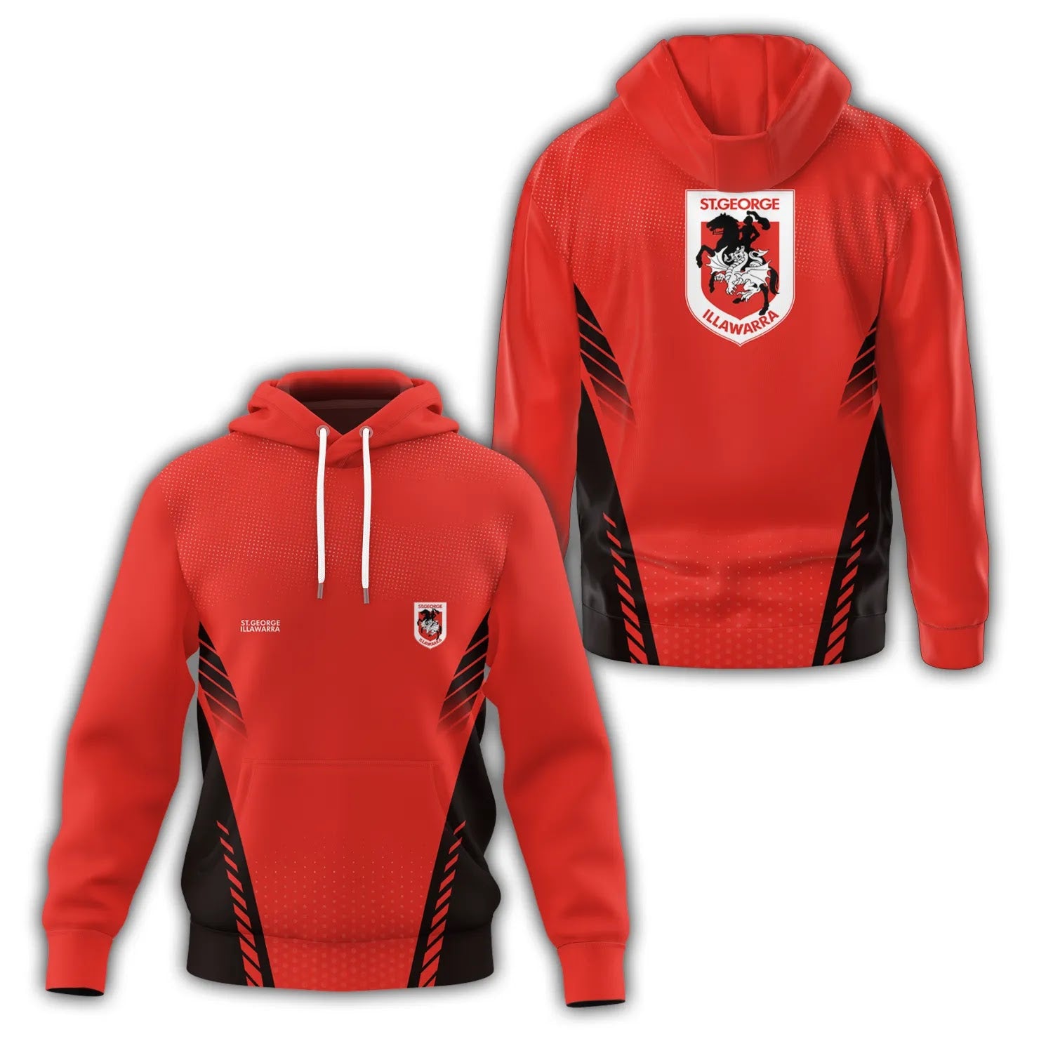 St George Illawarra Dragons Hoodie SC017