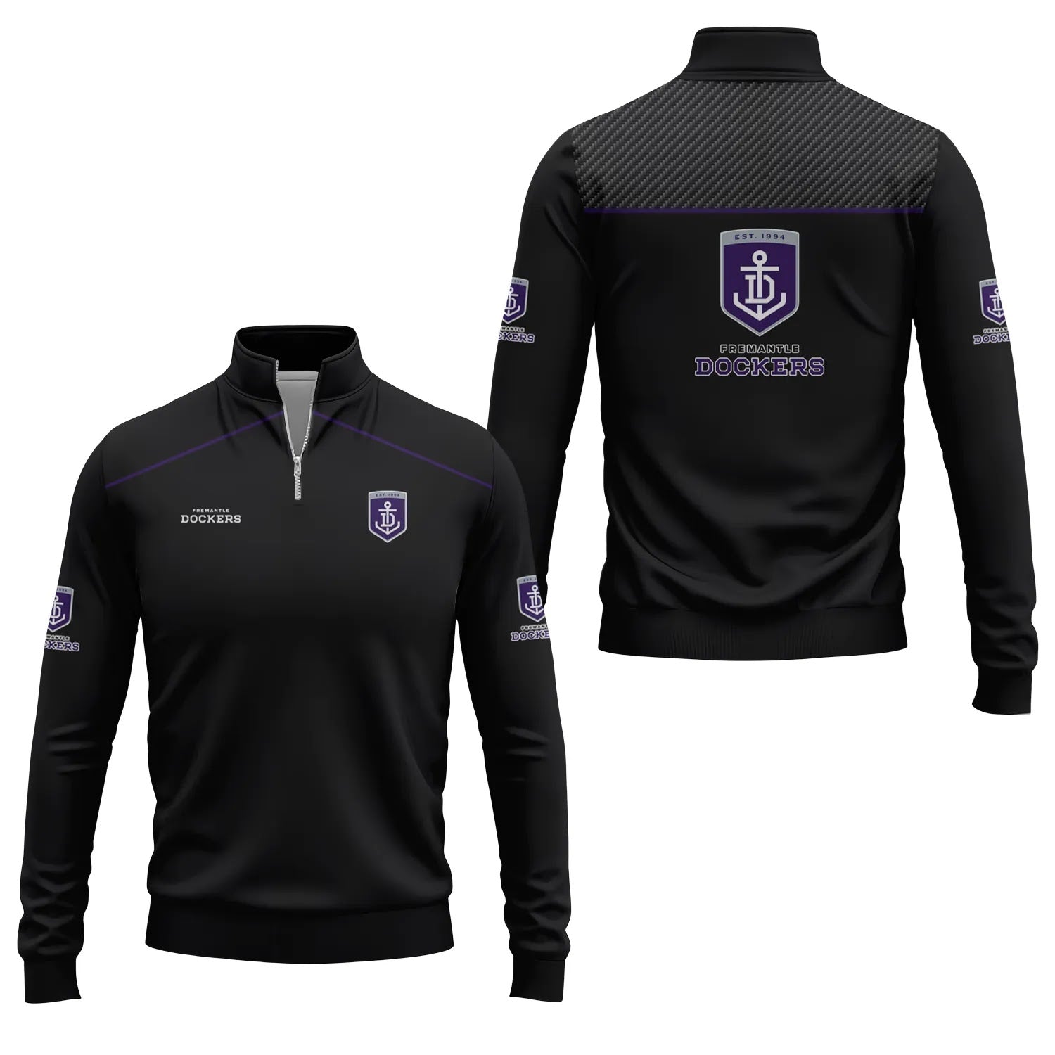 Fremantle Dockers Quarter-zip Pullover SC004