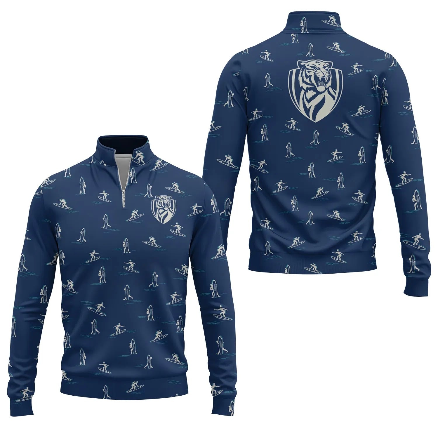 Richmond Tigers Quarter-zip Pullover SHW011