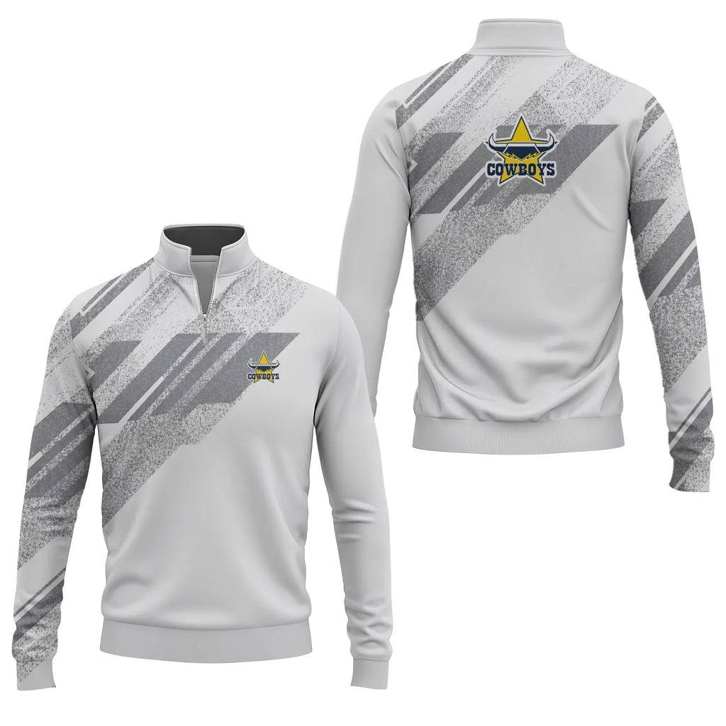 North Queensland Cowboys Quarter-zip Pullover SC105