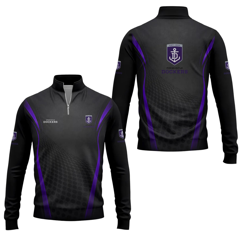Fremantle Dockers Quarter-zip Pullover SC056