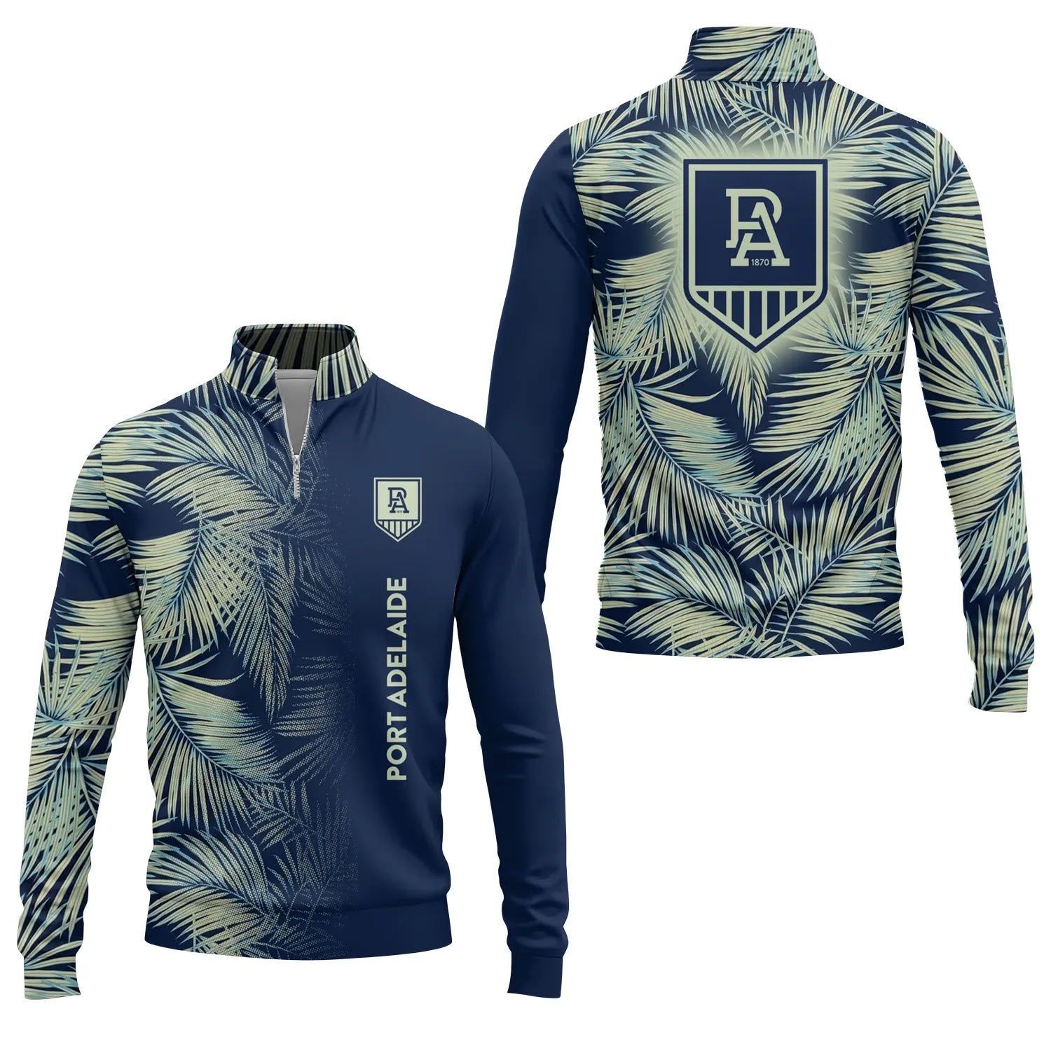 Port Adelaide Power Quarter-zip Pullover SHW003