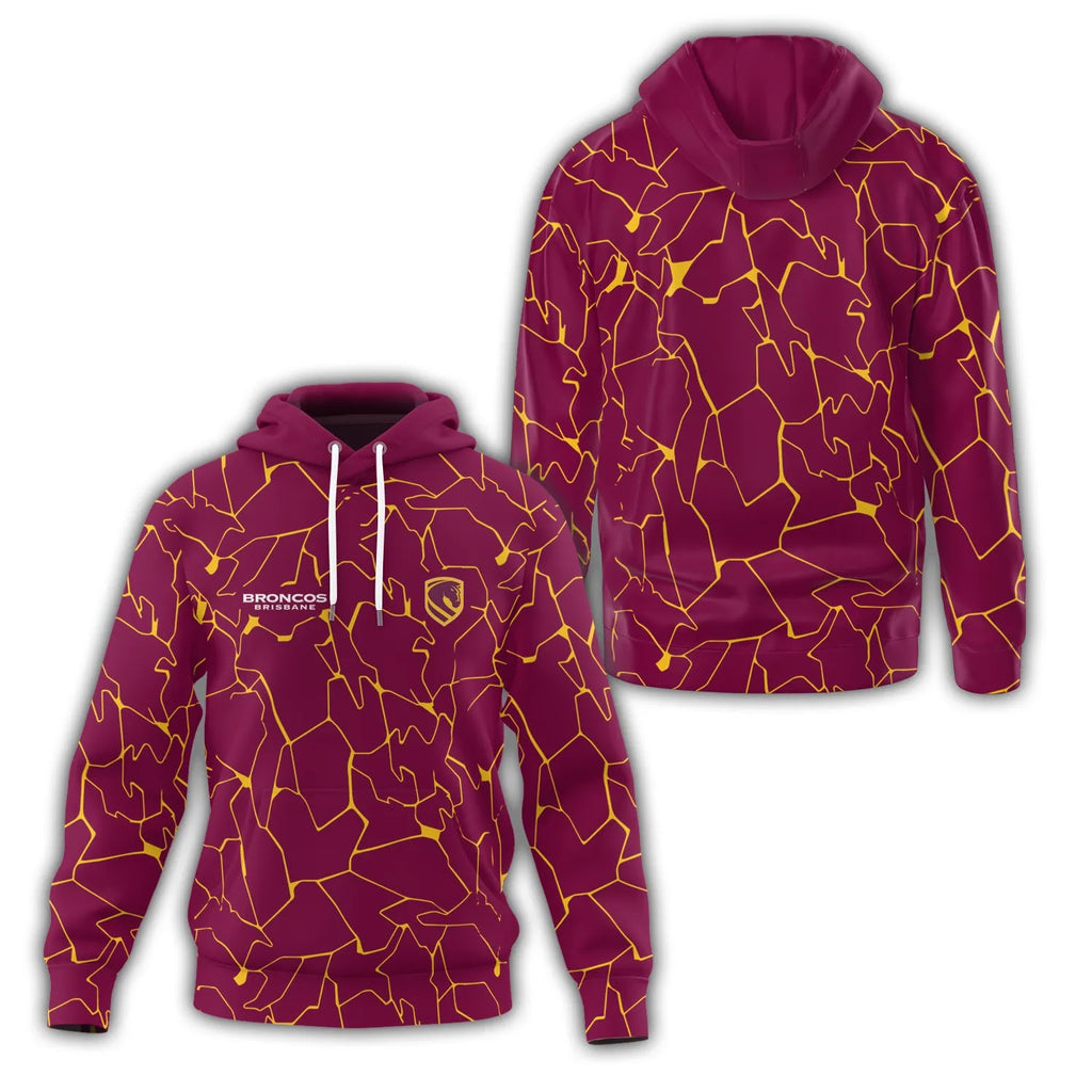 Brisbane Broncos Hoodie SC103