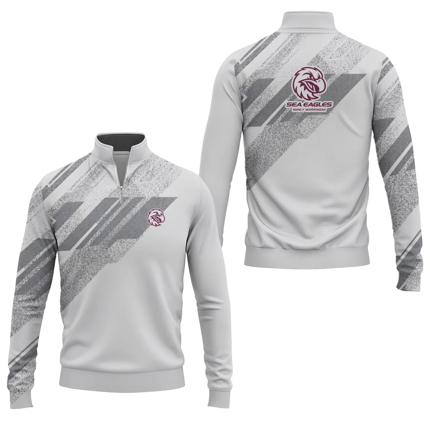 Manly Warringah Sea Eagles Quarter-zip Pullover SC105