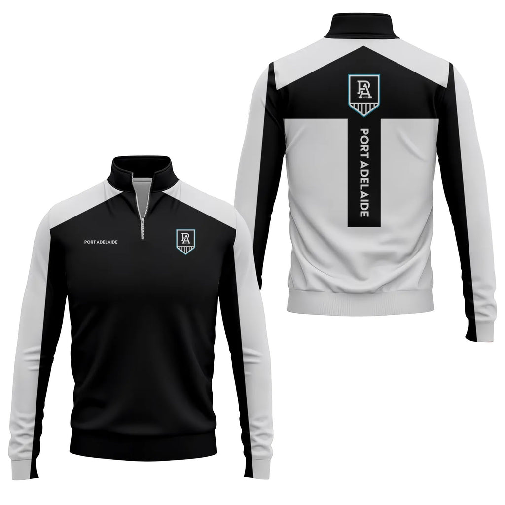 Port Adelaide Power Quarter-zip Pullover SC008
