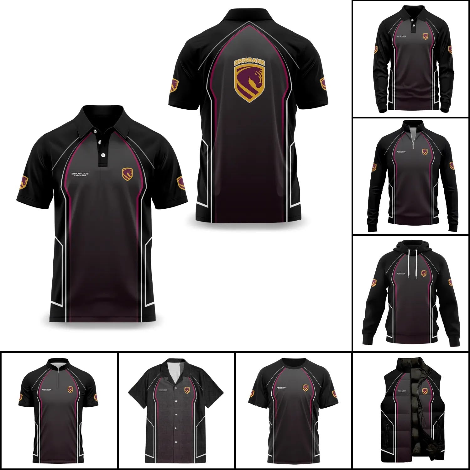 Brisbane Broncos Apparels SC061