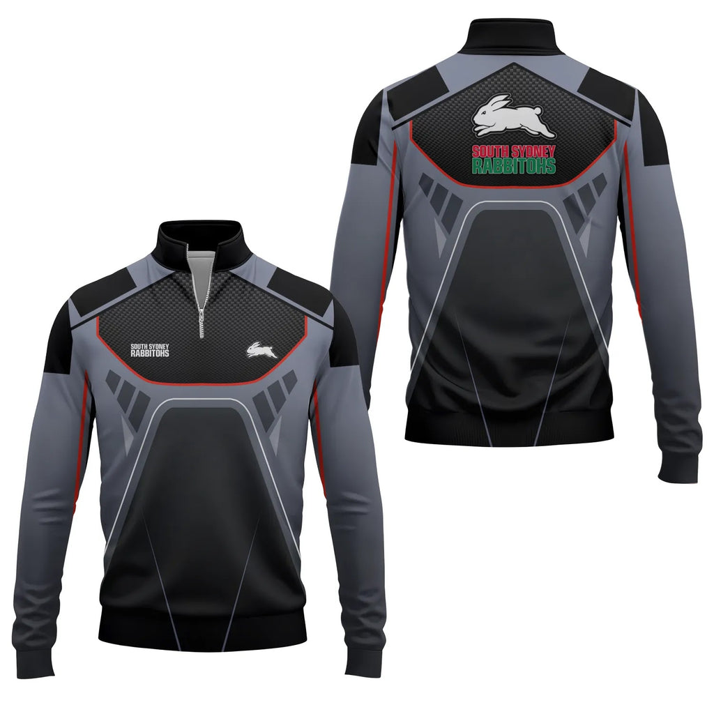 South Sydney Rabbitohs Quarter-zip Pullover SC088