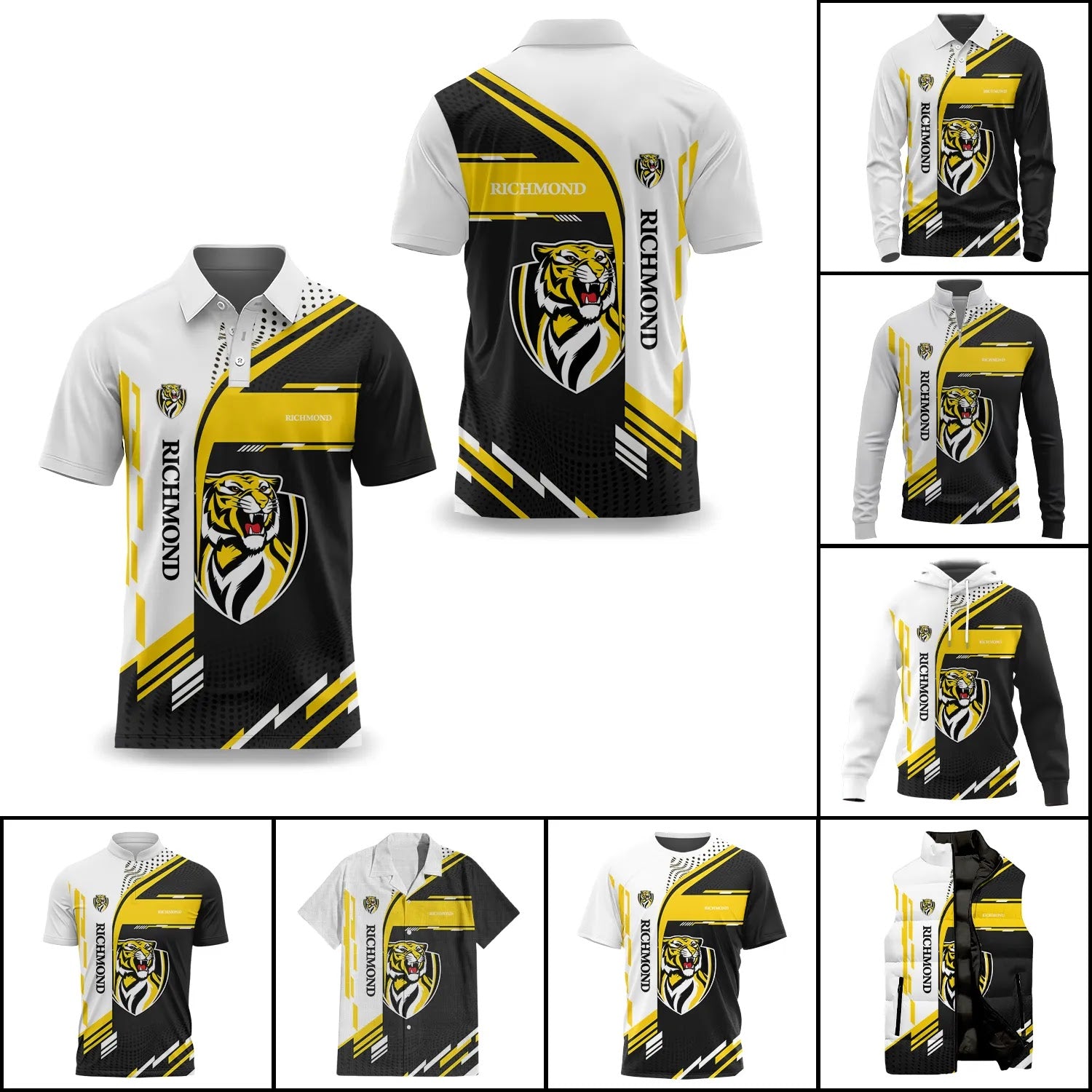 Richmond Tigers Apparels SC036