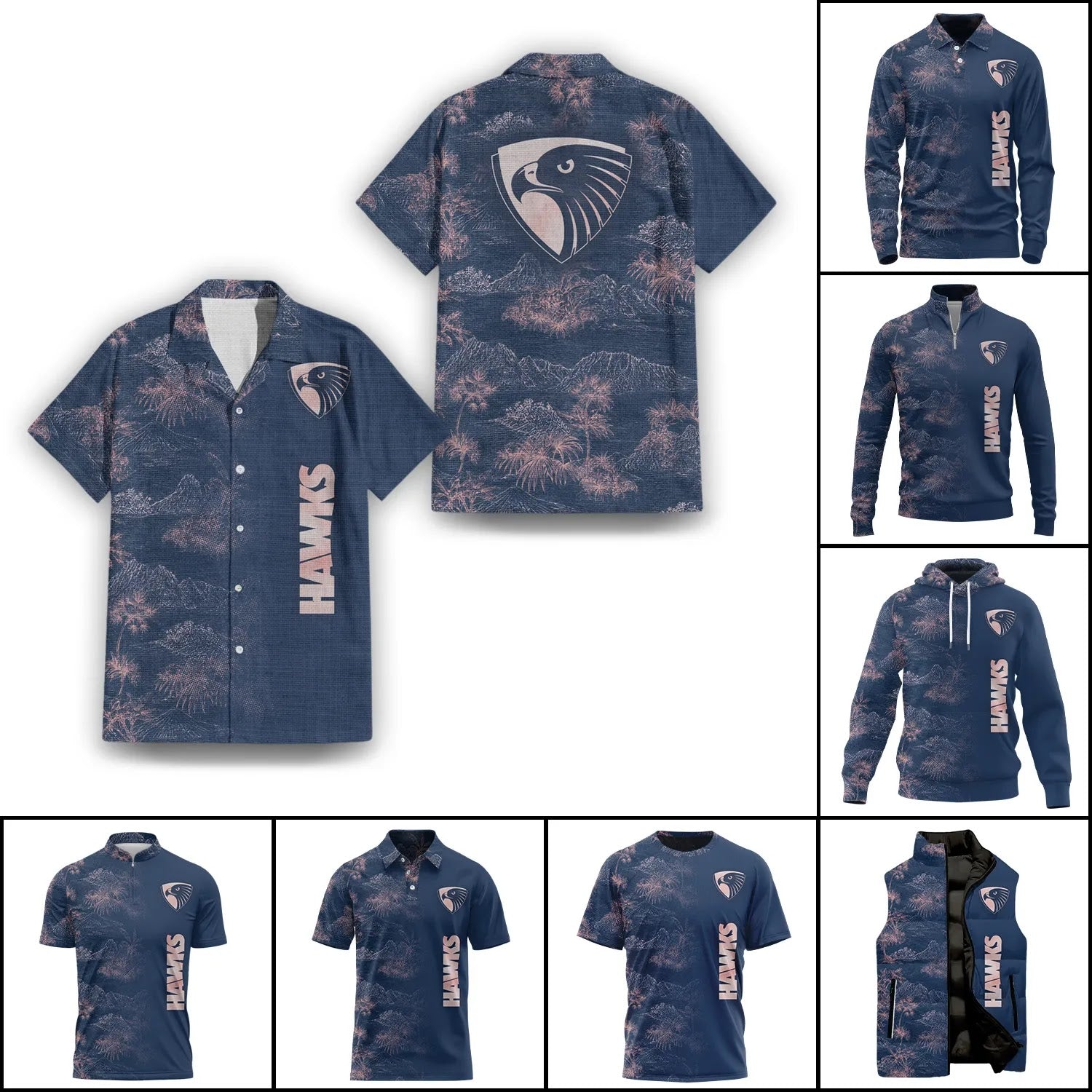Hawthorn Hawks Apparels SHW007