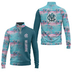 Melbourne Demons Quarter-zip Pullover SHW058