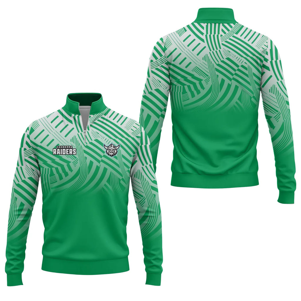 Canberra Raiders Quarter-zip Pullover SC121