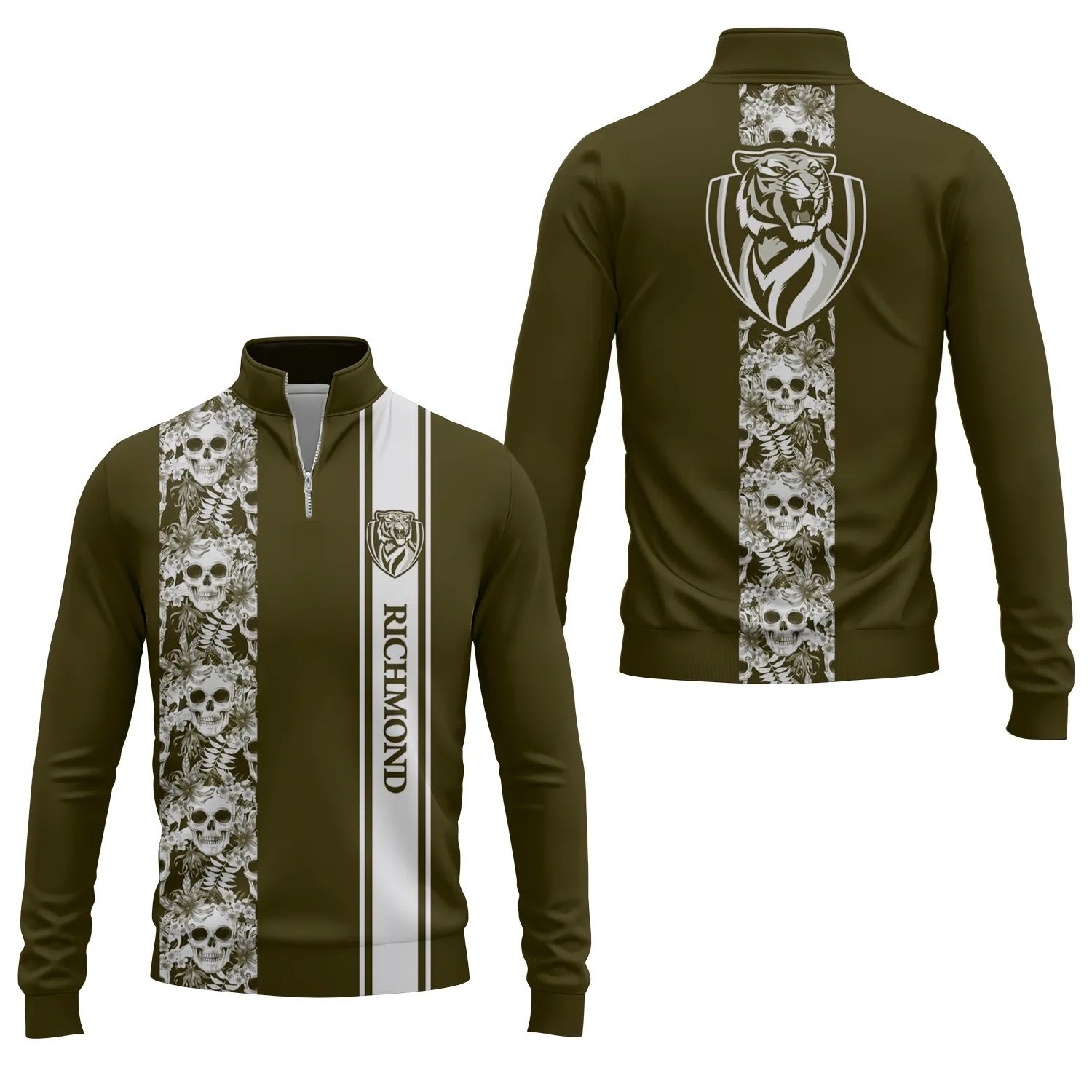 Richmond Tigers Quarter-zip Pullover SHW042