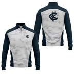 Carlton Blues Quarter-zip Pullover SC081