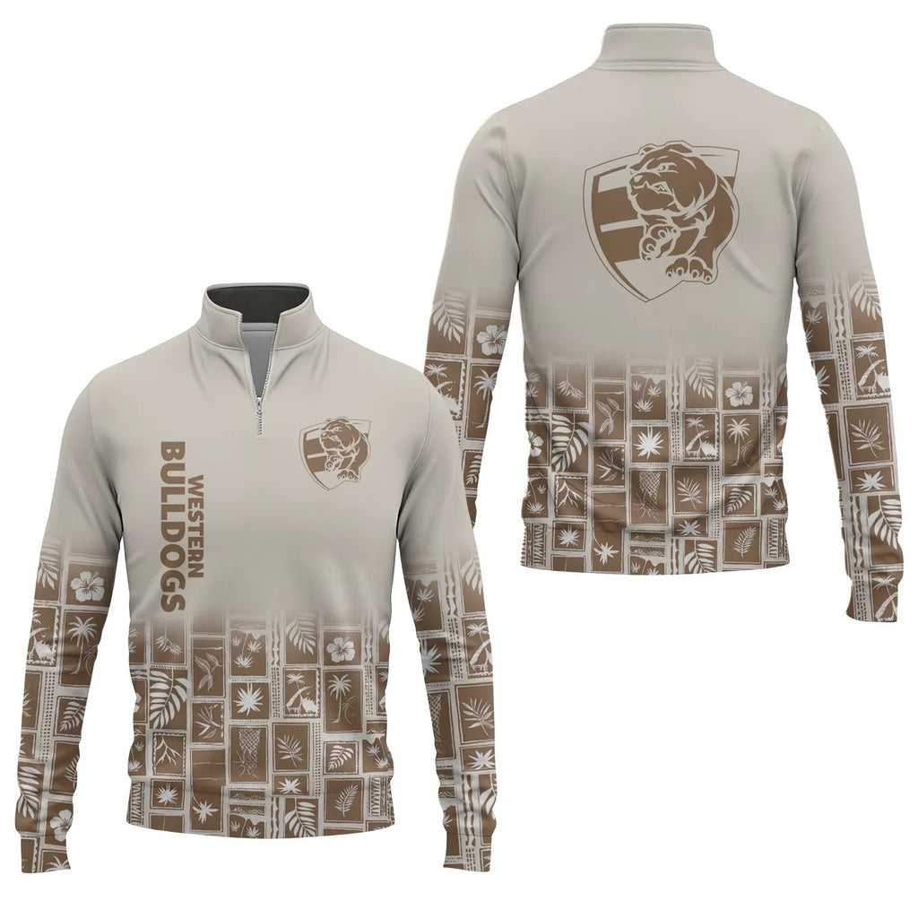 Western Bulldogs Quarter-zip Pullover SHW067