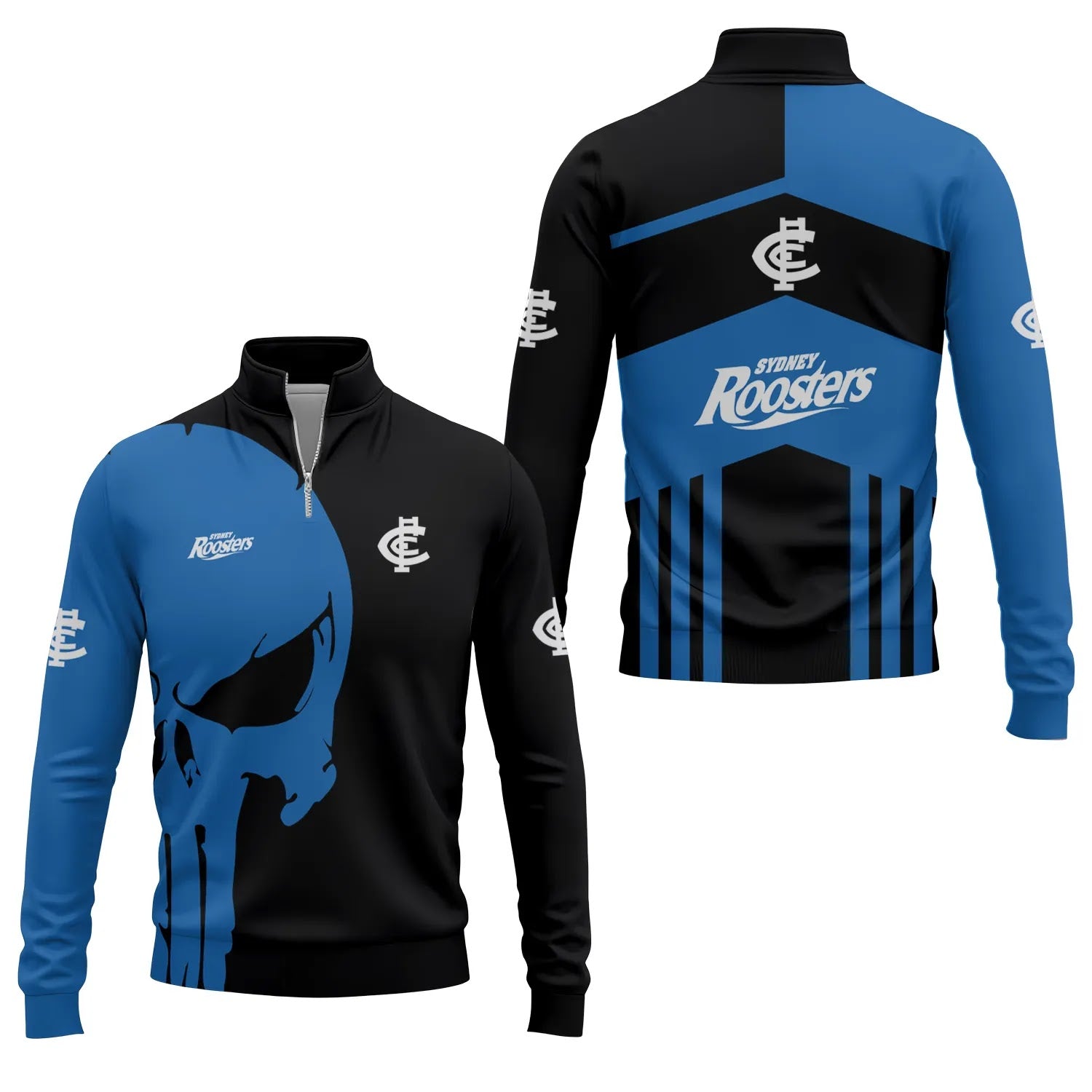 Sydney Roosters Quarter-zip Pullover SC026