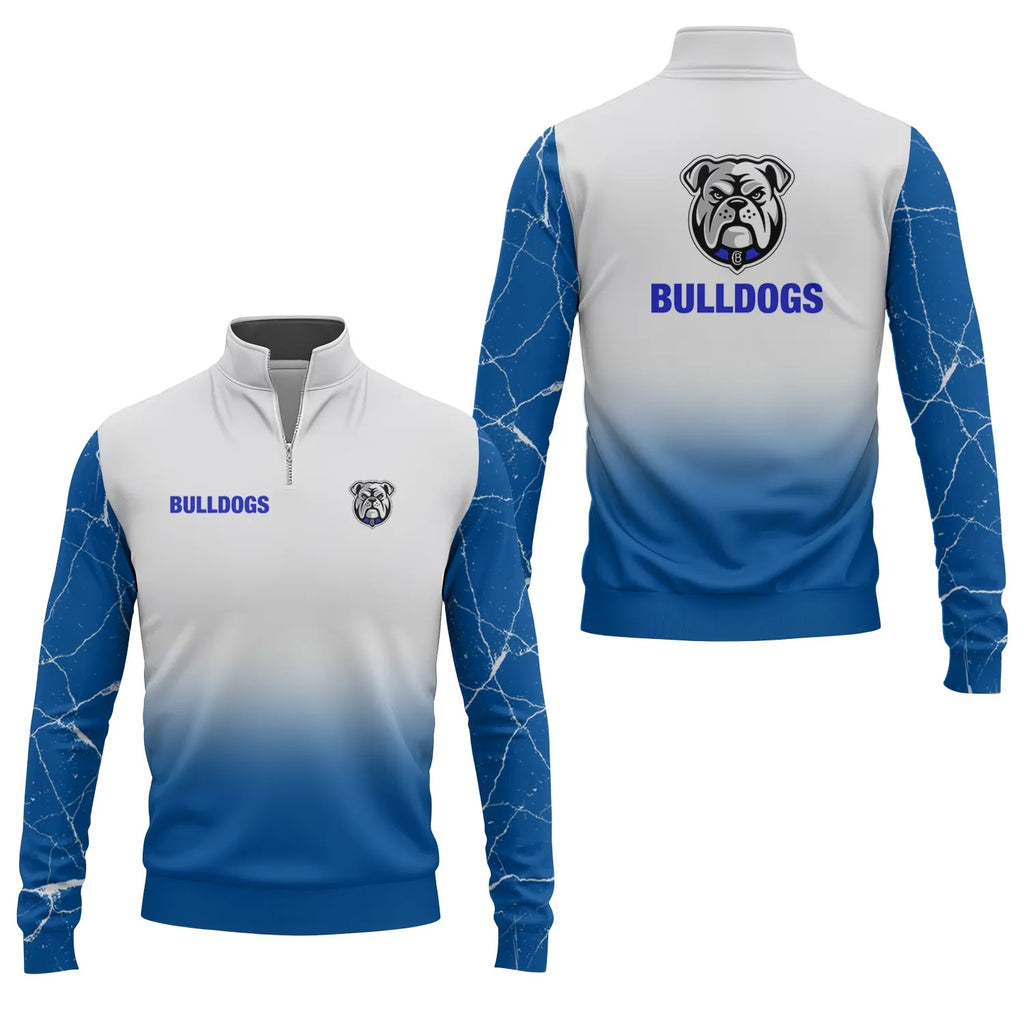 Canterbury-Bankstown Bulldogs Quarter-zip Pullover SC120