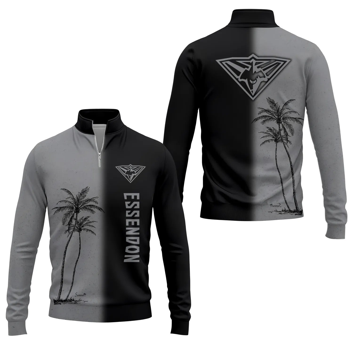 Essendon Bombers Quarter-zip Pullover SHW037