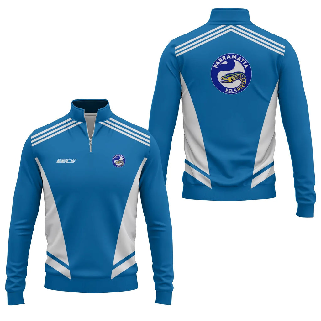 Parramatta Eels Quarter-zip Pullover SC092
