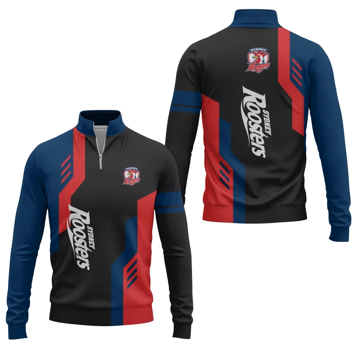 Sydney Roosters Quarter-zip Pullover SC029