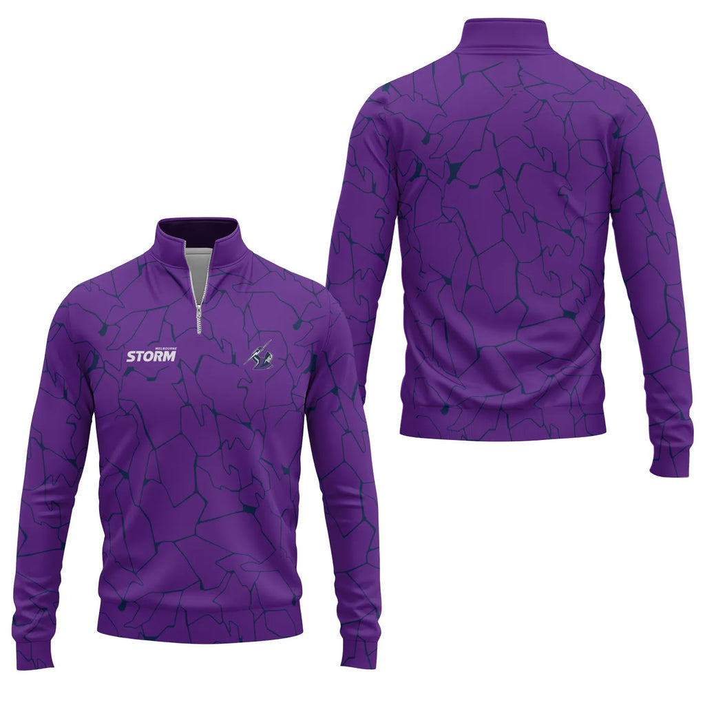 Melbourne Storm Quarter-zip Pullover SC103