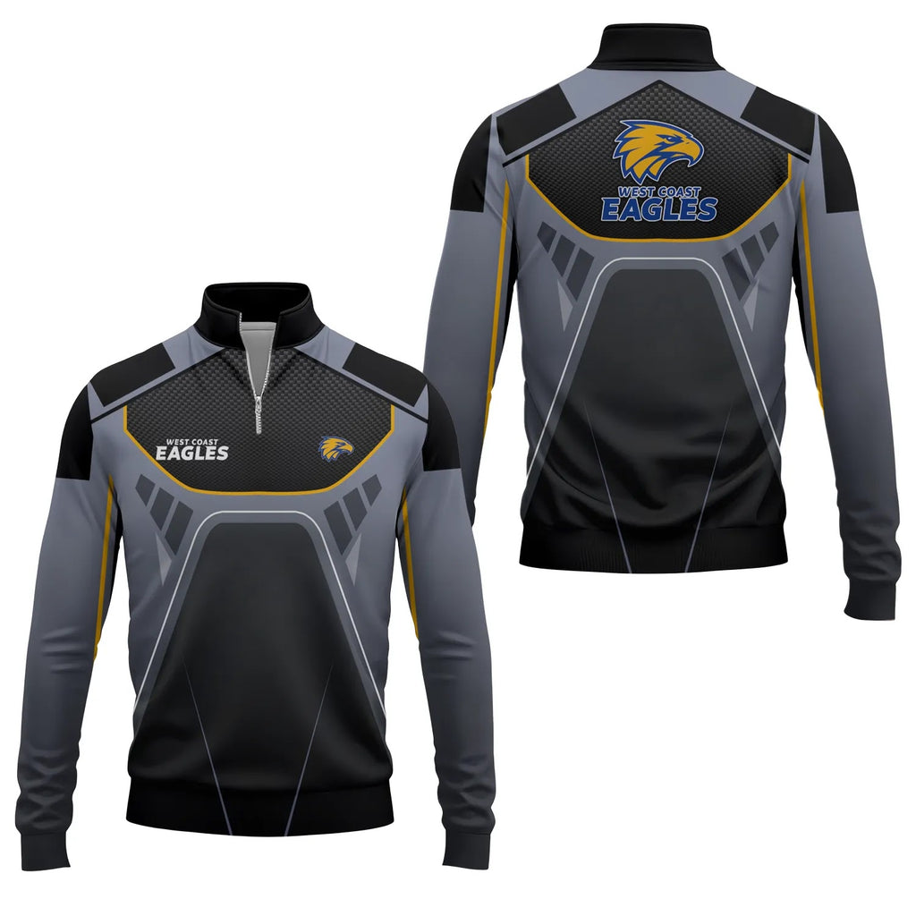 West Coast Eagles Quarter-zip Pullover SC088
