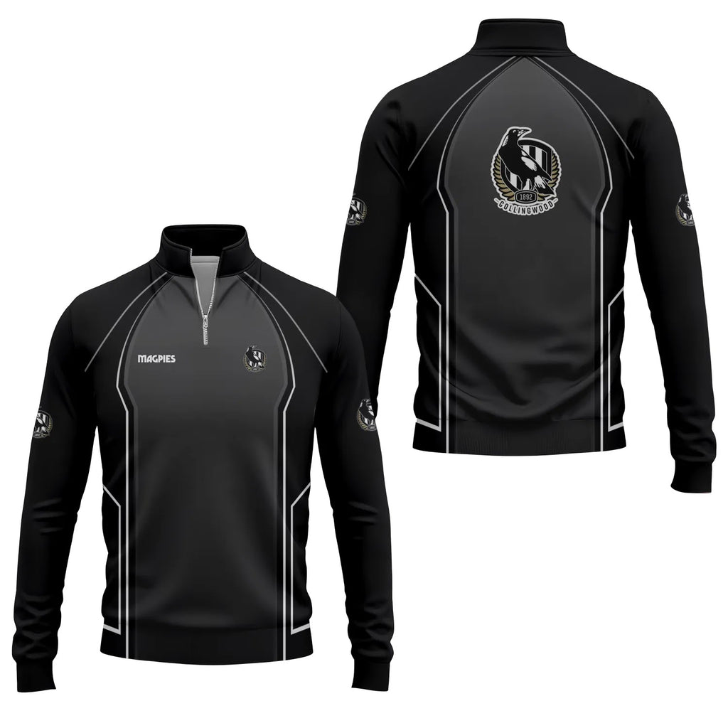 Collingwood Magpies Quarter-zip Pullover SC061