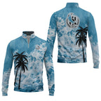 Collingwood Magpies Quarter-zip Pullover SHW052