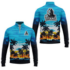 Gold Coast Titans Quarter-zip Pullover SHW051